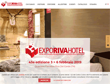 Tablet Screenshot of exporivahotel.it